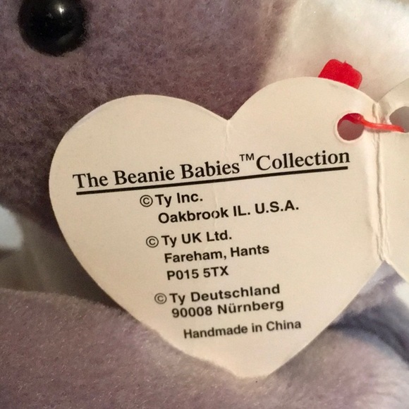 🍁Ty beanie babies Mel the Koala bear DOB 12/15/96 - Picture 7 of 12